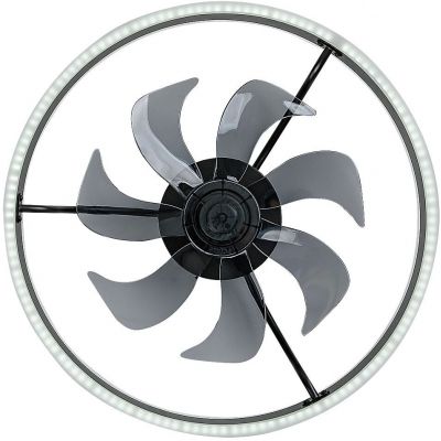 Rabalux Fanfy lampowentylator podsufitowy 1x40 W biała-czarna 71337