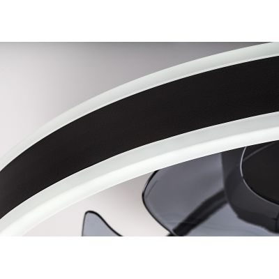 Rabalux Fanfy lampowentylator podsufitowy 1x40 W biała-czarna 71337