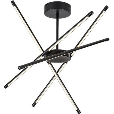 Rabalux Henli2 lampa podsufitowa 4x40 W biała-czarna 71338