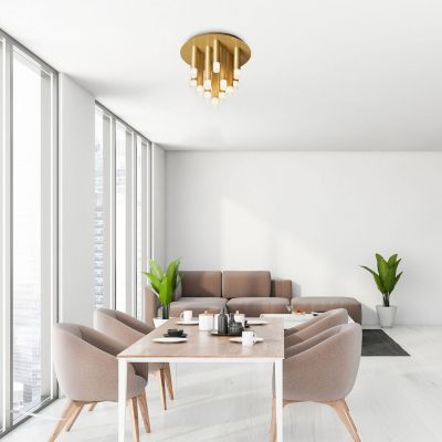 Rabalux Ramira lampa podsufitowa 13x5 W przezroczysta-złota 71355