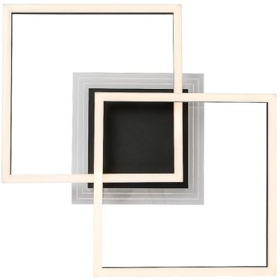 Rabalux Ottavia lampa podsufitowa 3x28 W biała-czarna 71372