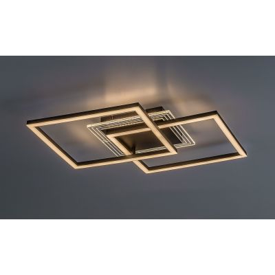 Rabalux Ottavia lampa podsufitowa 3x28 W biała-czarna 71372