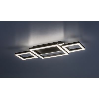 Rabalux Donya lampa podsufitowa 4x24 W biała-czarna 71374