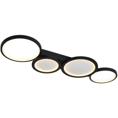 Rabalux Aranis lampa podsufitowa 4x40 W biała-czarna 71379