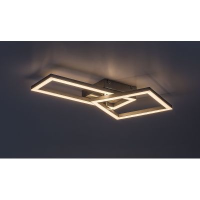 Rabalux Ellinor lampa podsufitowa 2x24 W biała-chrom 71381