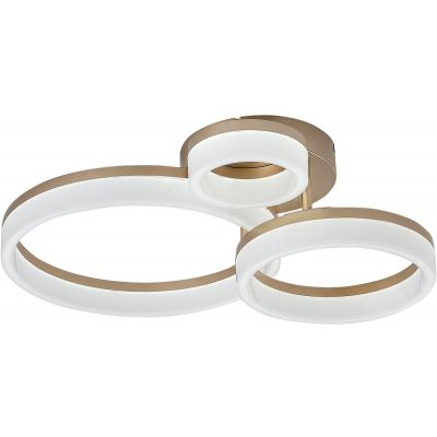 Rabalux Amilia lampa podsufitowa 3x24 W biała-złota 71383