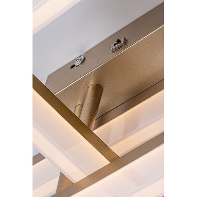 Rabalux Amilia lampa podsufitowa 3x22 W biała-złota 71384