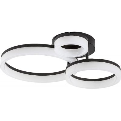 Rabalux Amilia lampa podsufitowa 3x24 W biała-czarna 71385