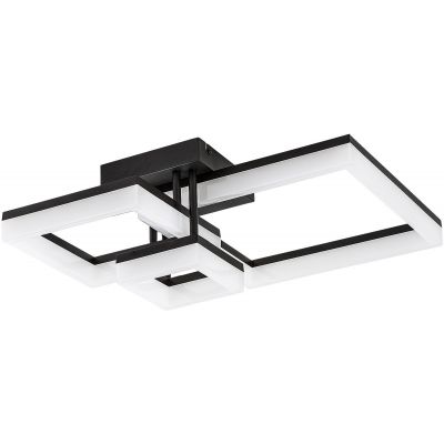 Rabalux Amilia lampa podsufitowa 3x22 W biała-czarna 71386