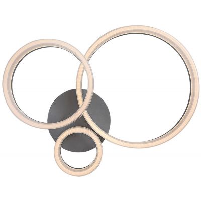 Rabalux Amilia lampa podsufitowa 3x24 W biała-chrom 71387