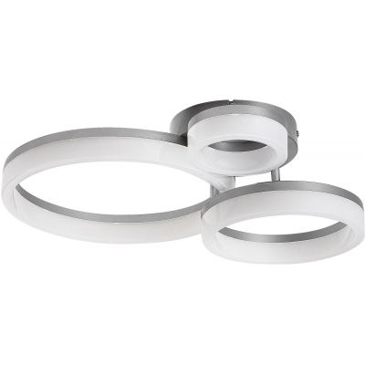 Rabalux Amilia lampa podsufitowa 3x24 W biała-chrom 71387