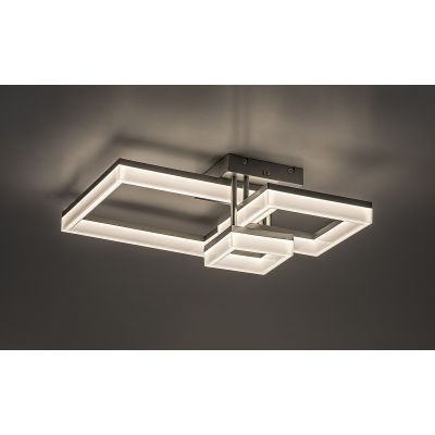 Rabalux Amilia lampa podsufitowa 3x22 W biała-chrom 71388