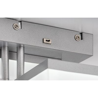 Rabalux Amilia lampa podsufitowa 3x22 W biała-chrom 71388