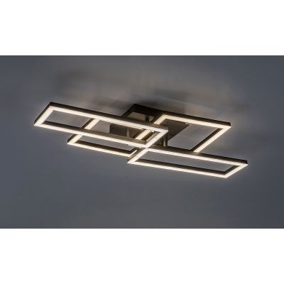 Rabalux Drusus lampa podsufitowa 4x40 W biała-czarna 71389