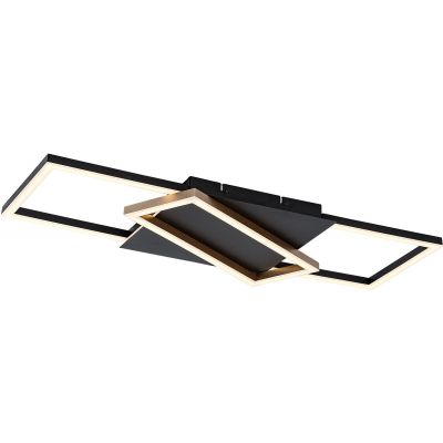Rabalux Kitlee lampa podsufitowa 2x40 W biała-czarna-złota 71391