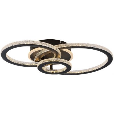 Rabalux Maziar lampa podsufitowa 1x40 W czarna 71392