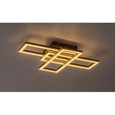 Rabalux Mereni lampa podsufitowa 3x40 W biała-czarna 71394