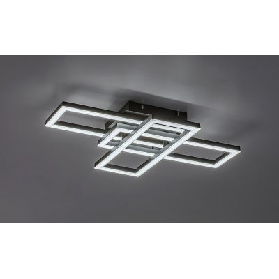 Rabalux Mereni lampa podsufitowa 3x40 W biała-czarna 71394