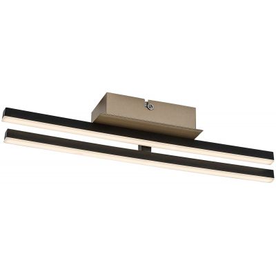 Rabalux Demir lampa podsufitowa 2x16 W biała-czarna-złota 71396