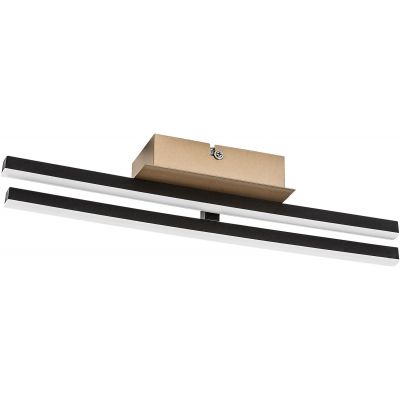 Rabalux Demir lampa podsufitowa 2x16 W biała-czarna-złota 71396