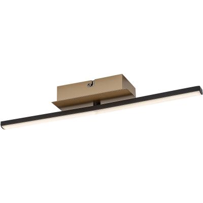 Rabalux Demir lampa podsufitowa 1x8 W biała-czarna-złota 71397