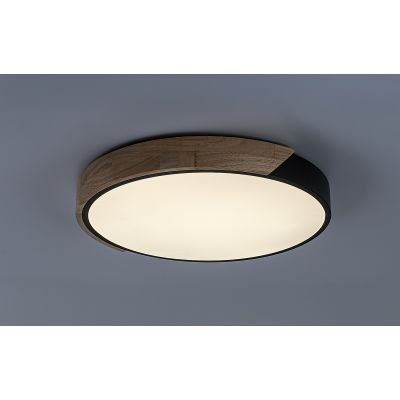 Rabalux Maple2 lampa podsufitowa 24 W czarna-drewno 71416