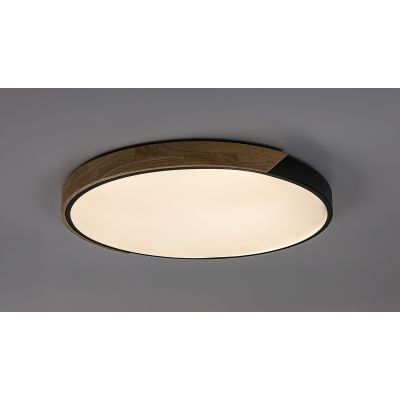 Rabalux Maple2 lampa podsufitowa 42 W czarna-drewno 71418