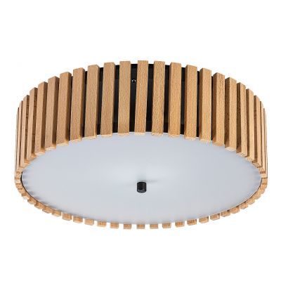 Rabalux Noxelle lampa podsufitowa 3x25 W czarna-drewno 71420