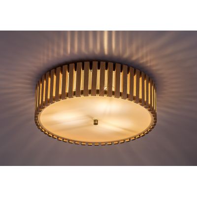Rabalux Noxelle lampa podsufitowa 3x25 W czarna-drewno 71420
