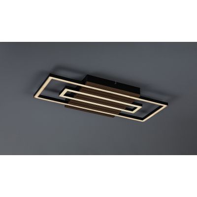 Rabalux Noxelle lampa podsufitowa 28 W czarna 71456