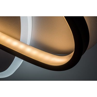 Rabalux Brantiel lampa podsufitowa 57 W biała-czarna 71469
