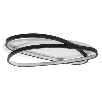 Rabalux Brantiel lampa podsufitowa 57 W biała-czarna 71470