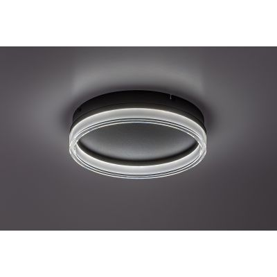 Rabalux Seraphiel lampa podsufitowa 18 W czarna 71478