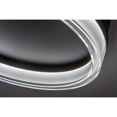 Rabalux Seraphiel lampa podsufitowa 18 W czarna 71478