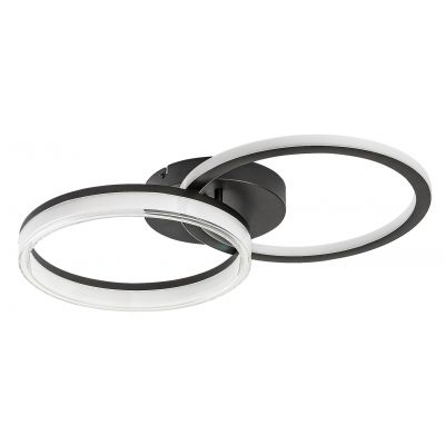 Rabalux Seraphiel lampa podsufitowa 38 W czarna 71479