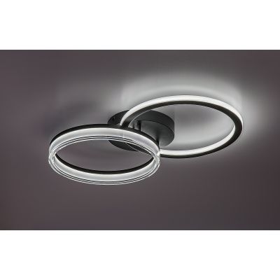 Rabalux Seraphiel lampa podsufitowa 38 W czarna 71479
