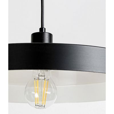 Rabalux Alatar lampa wisząca 1x40W czarny mat 72017