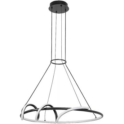 Rabalux Menazi inteligentna lampa wisząca 1x46 W biała-czarna 72022