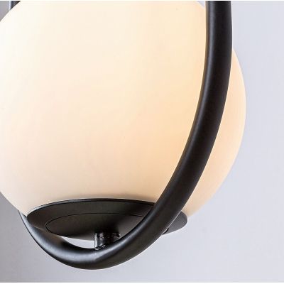Rabalux Ghita lampa wisząca 2x20W czarny/biały 72029