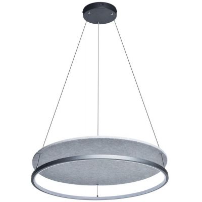 Rabalux Farenzo lampa wisząca 1x40 W czarna-szary/popielaty 72032