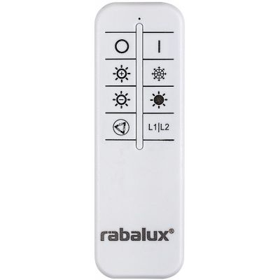Rabalux Jasero inteligentna lampa wisząca 2x42 W biała-czarna 72040