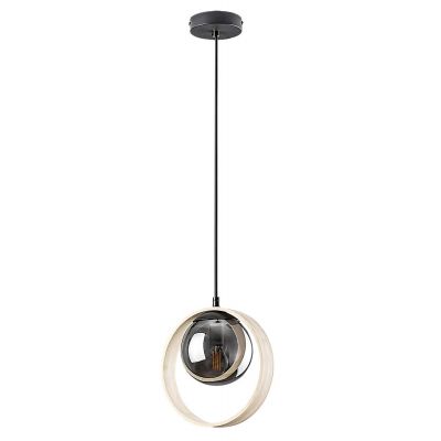 Rabalux Peyton lampa wisząca 1x15 W czarna 72061