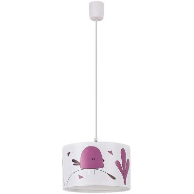 Rabalux Fowly lampa wisząca 1x40 W biała-multikolor 72069