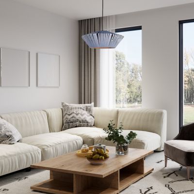 Rabalux Revan lampa wisząca 1x6 W czarna-szary/popielaty 72150