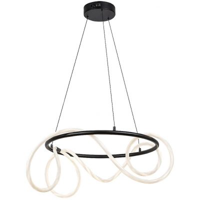 Rabalux Montema lampa wisząca 1x54 W czarna 72191