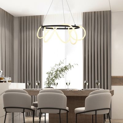 Rabalux Montema lampa wisząca 1x54 W czarna 72191