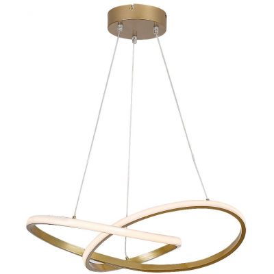 Rabalux Castiel lampa wisząca 36 W biała-złota 72215