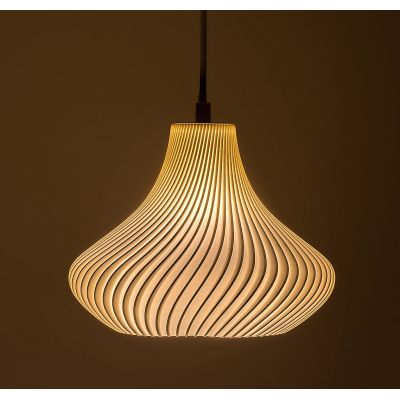 Rabalux Tiana lampa wisząca 1x25 W biała-chrom 72216