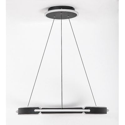 Rabalux Sindri lampa wisząca 1x45 W czarna 72229