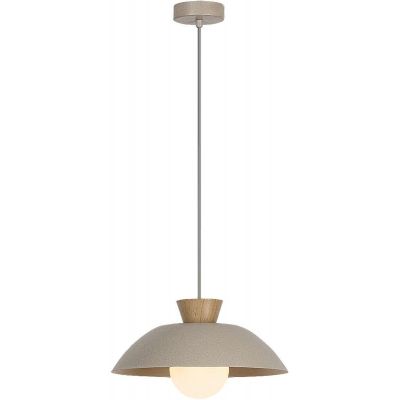 Rabalux Golnar lampa wisząca 1x5 W drewno-opal-beżowa 72230
